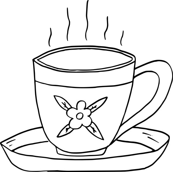 Раскраска чай