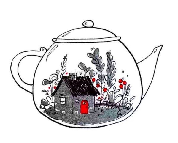 Чайник иллюстрация