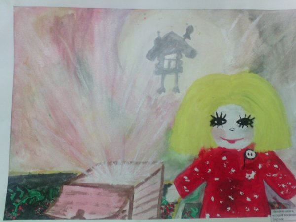 Домовёнок Кузька рисования детям