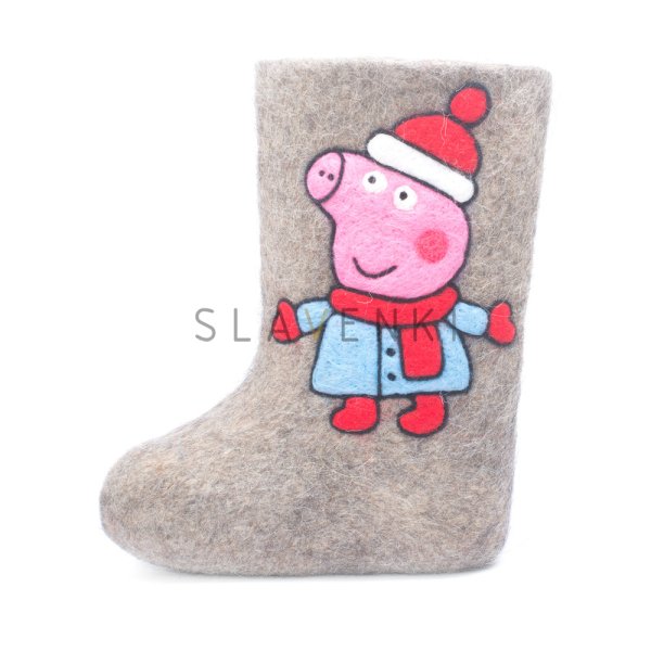 Дети в валенках