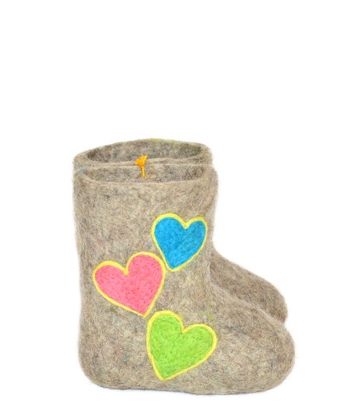 Дети в валенках