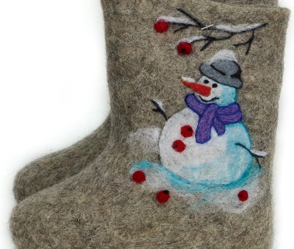 Валенки для рисования