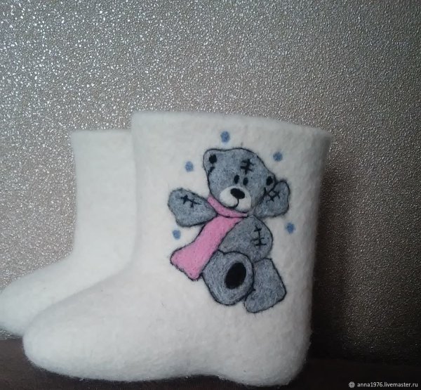 Детские валенки для самых маленьких