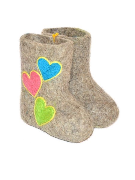 Натуральные детские валенки