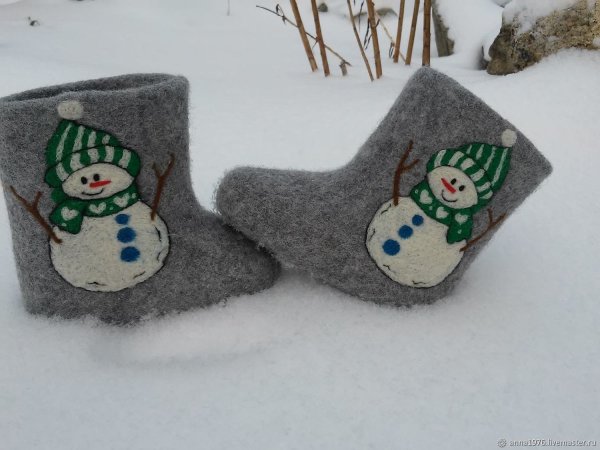 Детские валенки для самых маленьких