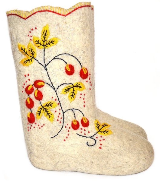 Валенки для рисования