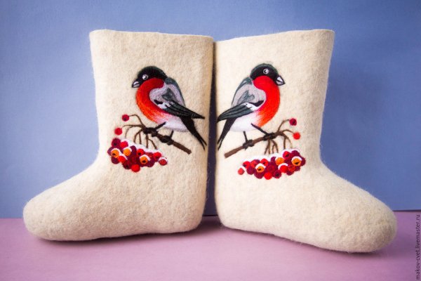 Декорированные валенки