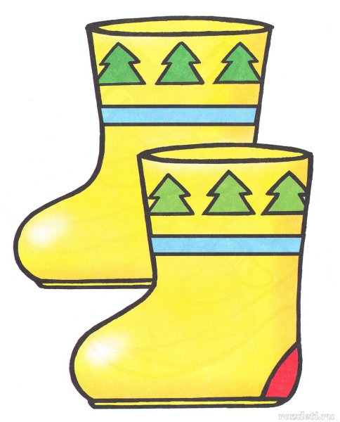 Валенки рисунок