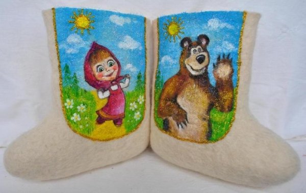 Славенки валенки олень