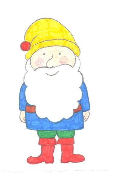 Скромник Гном Белоснежка