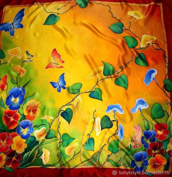 Расписной платок