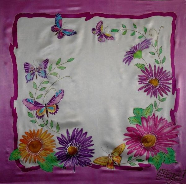 Рисование платка