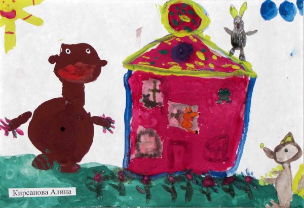 Рисование Теремок