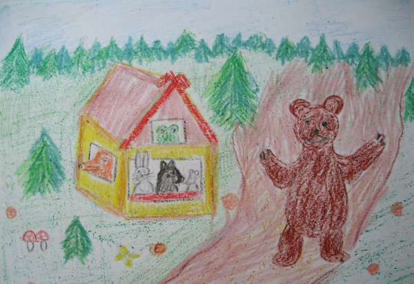 Рисование Теремок