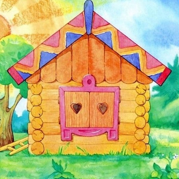 Рисование сказка Теремок