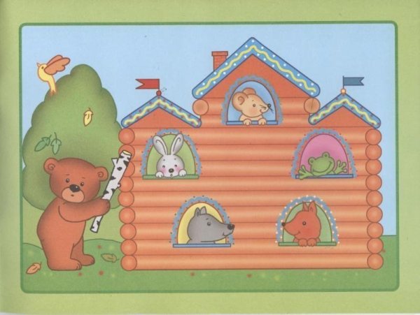 Рисование сказочный Теремок