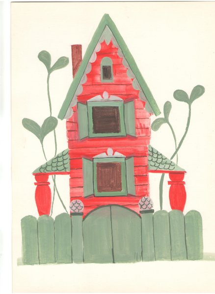 Домик из теремка