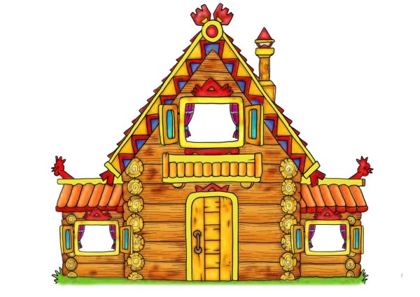 Рисование сказочный Теремок