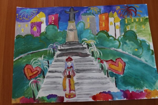 Город Чебоксары глазами ребенка