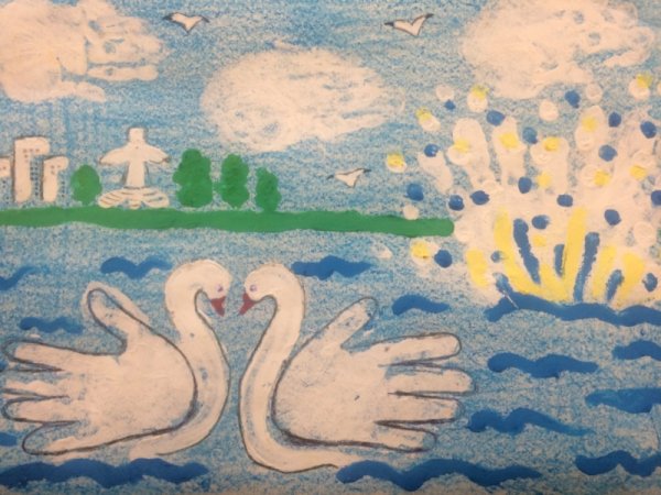 Город Чебоксары рисунки детей