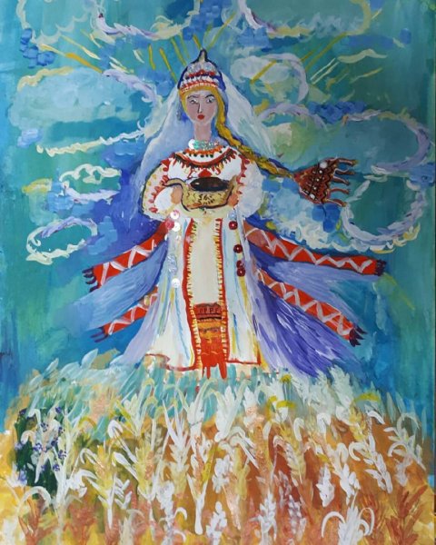 Тема русский Восток нарисовать