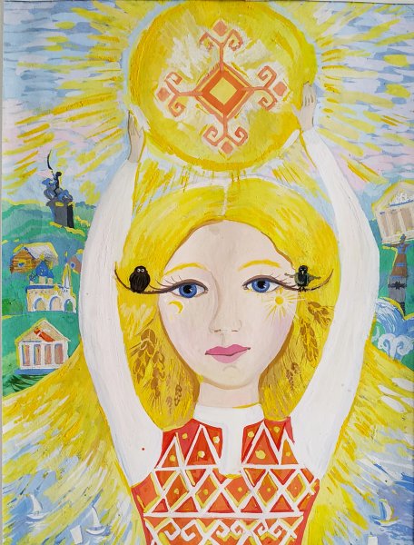 Рисунок на день единства народов