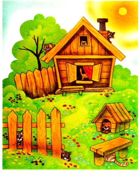 Деревенский дом для детей