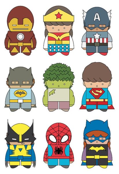 Мультяшные Супергерои