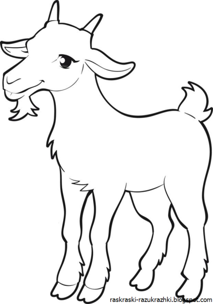 Козленок для детей