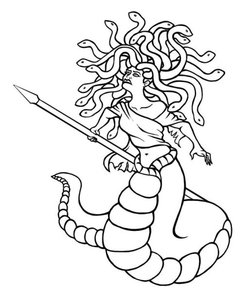 Медуза Горгона мифология древнегреческая для детей