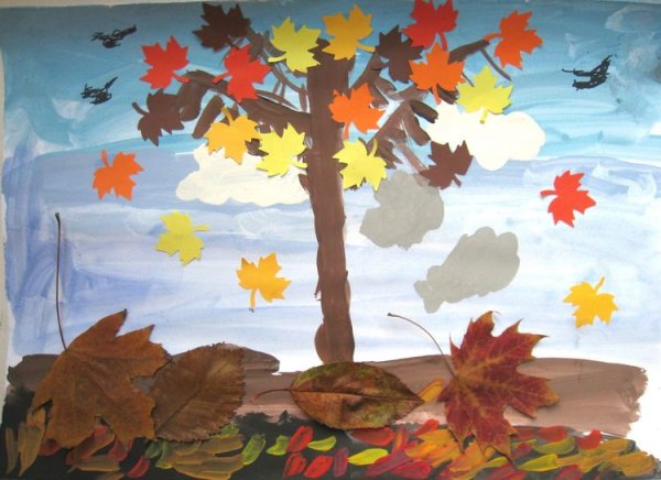 Иван Алексеевич Бунин листопад рисунок