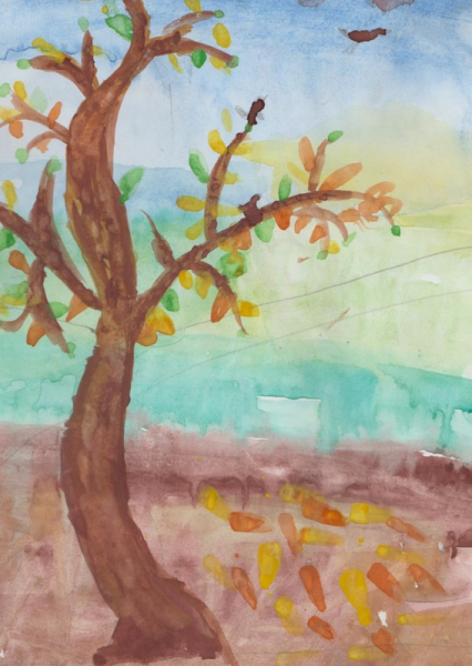 Листопад для дошкольников