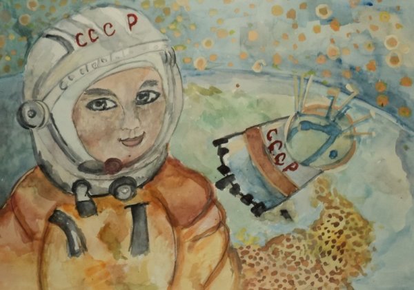 Рисунок на тему космос