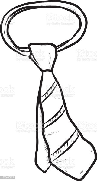 Эскиз галстука