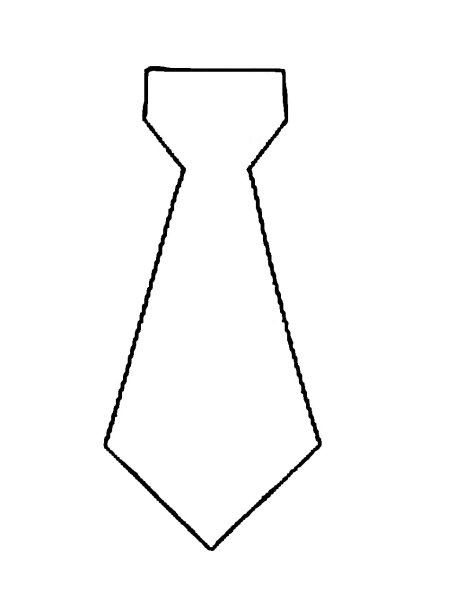 Открытка галстук пошагово