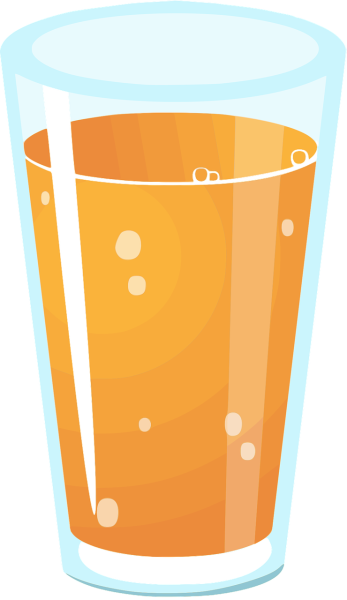 Стакан на прозрачном фоне