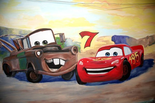 Молния Маквин рисунок