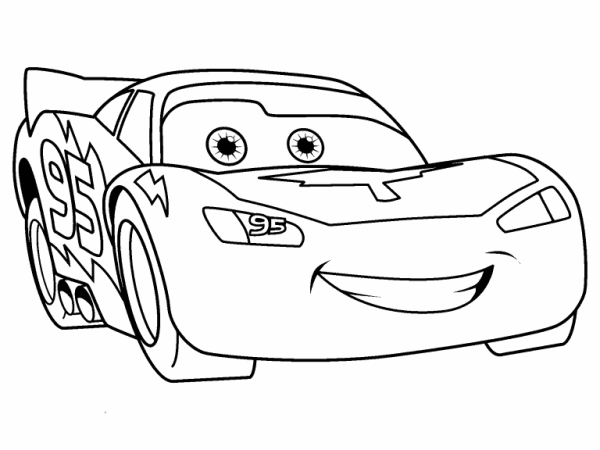 Lightning MCQUEEN Coloring