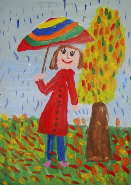 Рисование для детей осень