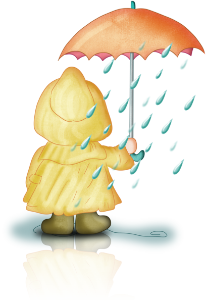 Дождь мультяшные