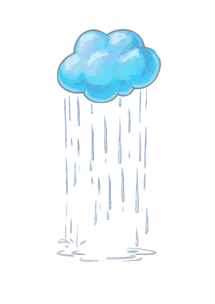 Облако с дождем