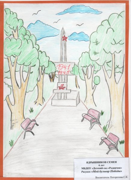 Парк глазами детей рисунки