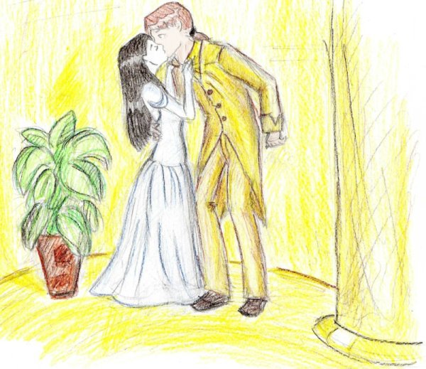 Детский рисунок Дубровский