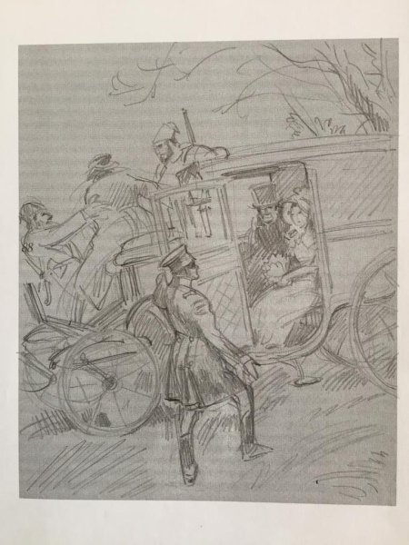 Иллюстрации Лансере к роману Дубровский