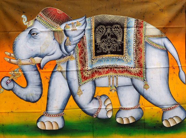 Индийские слоны Киплинг живопись