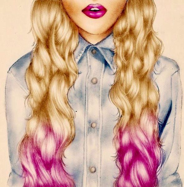 Красивые Девчачьи рисунки