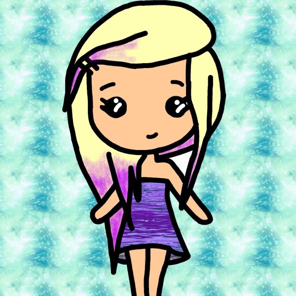 Мультяшные девочки для срисовки