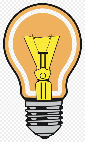 Лампочка рисованная