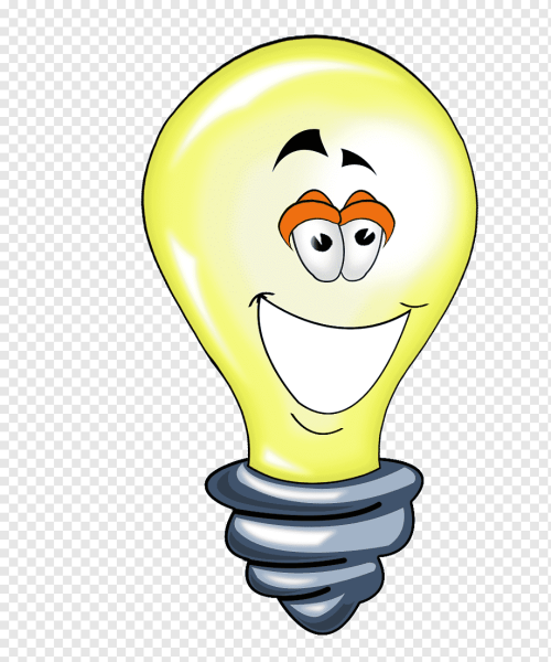 Мультяшные лампочки