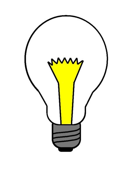 Лампочка для раскрашивания